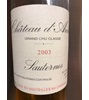 02 Ch. D'Arche Sauternes (Bonnet-Gapenne) 2002